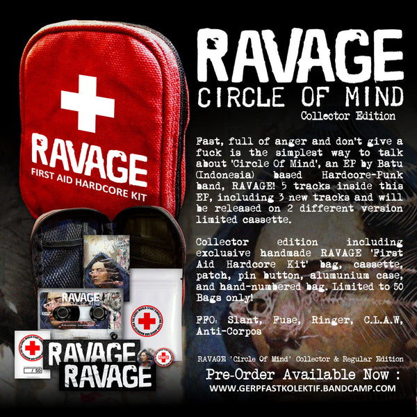 RAVAGE - Circle Of Mind (Cassette)