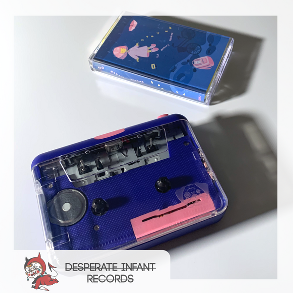 Pocket Nugget Cassette Player w/ Lost Memory Machine "Soaked" Cassette